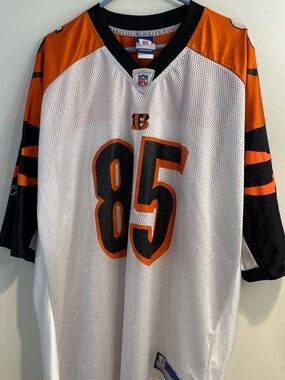 Vintage Reebok NFL Cincinnati Bengals Chad Johnson #85 Jersey Men Size 2XL